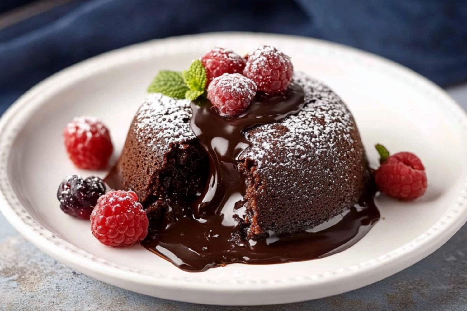 CHOCOLATE LAVA CAKE